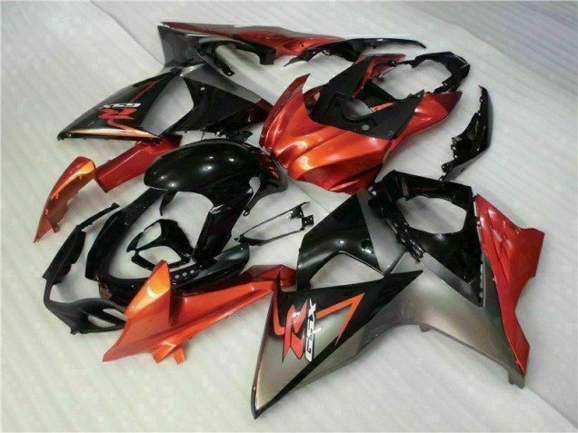 Kit Carenados Moto GSXR 1000 K9 09-16 - Marrón Negro Kit Carenados Moto GSXR 1000 K9 09-16 - Marrón Negro