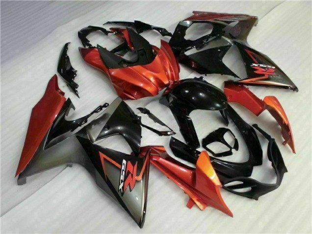 Kit Carenados Moto GSXR 1000 K9 09-16 - Marrón Negro Kit Carenados Moto GSXR 1000 K9 09-16 - Marrón Negro