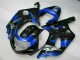 Kit Carenados Moto GSXR 600 / 750 K1 K2 K3 01-03 - Azul Negro Kit Carenados Moto GSXR 600 / 750 K1 K2 K3 01-03 - Azul Negro