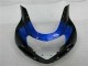 Kit Carenados Moto GSXR 600 / 750 K1 K2 K3 01-03 - Azul Negro Kit Carenados Moto GSXR 600 / 750 K1 K2 K3 01-03 - Azul Negro