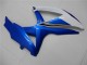 Kit Carenados Moto GSXR 600 / 750 K8 08-10 - Blanco Azul Kit Carenados Moto GSXR 600 / 750 K8 08-10 - Blanco Azul