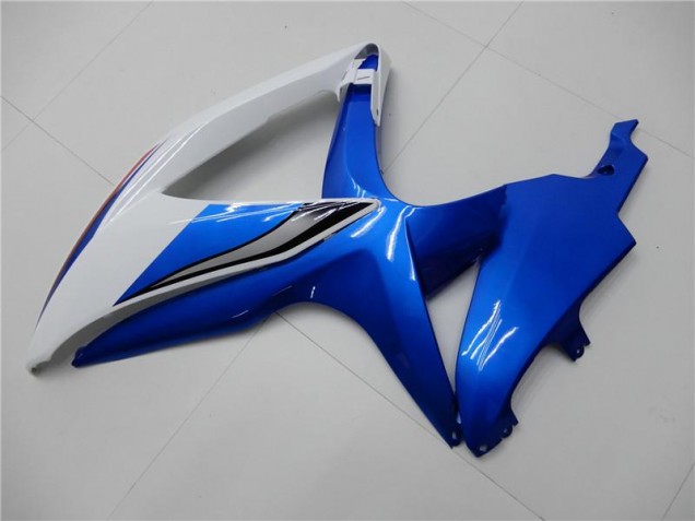 Kit Carenados Moto GSXR 600 / 750 K8 08-10 - Blanco Azul Kit Carenados Moto GSXR 600 / 750 K8 08-10 - Blanco Azul