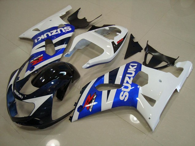 Kit Carenados Moto GSXR 750 K1 K2 K3 01-03 - Azul Blanco Kit Carenados Moto GSXR 750 K1 K2 K3 01-03 - Azul Blanco