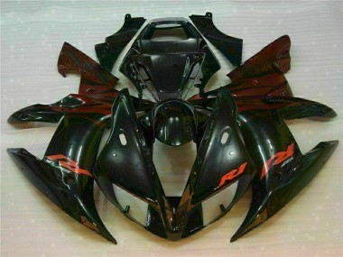 Kit Carenados Moto R1 02-03 - Negro