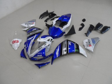 Kit Carenados Moto R1 09-11 - Azul Blanco