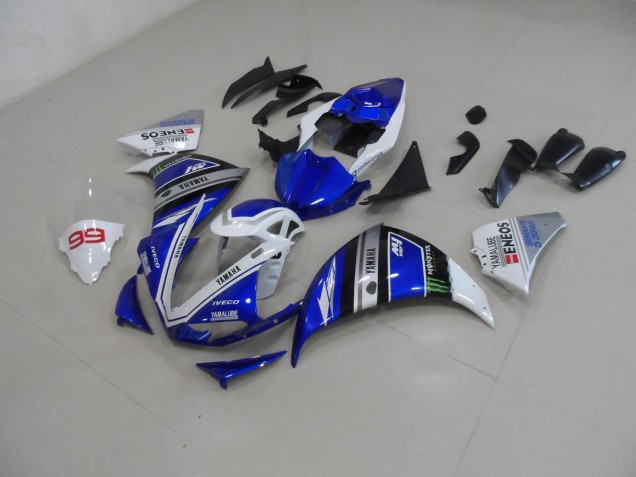 Kit Carenados Moto R1 09-11 - Azul Blanco Kit Carenados Moto R1 09-11 - Azul Blanco