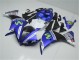 Kit Carenados Moto R1 12-14 - Azul Blanco Negro Kit Carenados Moto R1 12-14 - Azul Blanco Negro