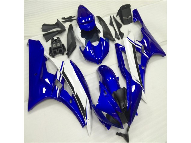 Kit Carenados Moto R6 06-07 - Azul Blanco Kit Carenados Moto R6 06-07 - Azul Blanco