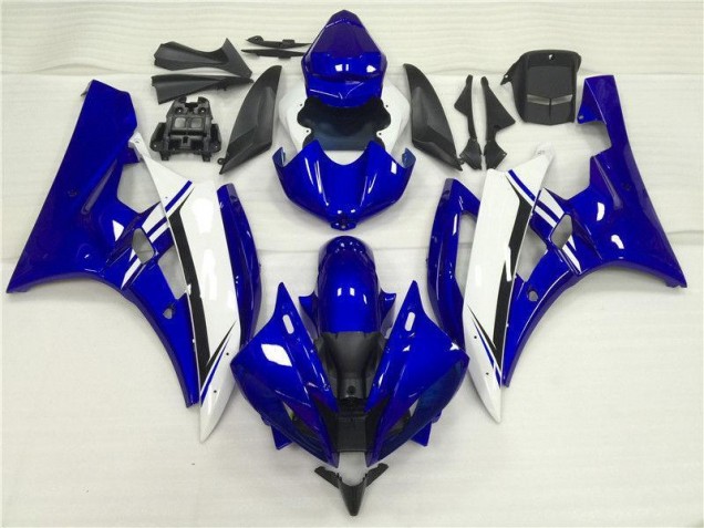 Kit Carenados Moto R6 06-07 - Azul Blanco Kit Carenados Moto R6 06-07 - Azul Blanco
