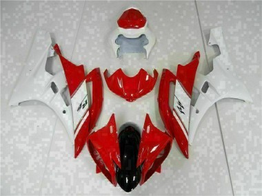 Kit Carenados Moto R6 06-07 - Rojo Blanco
