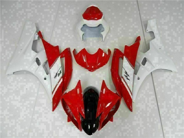 Kit Carenados Moto R6 06-07 - Rojo Blanco Kit Carenados Moto R6 06-07 - Rojo Blanco