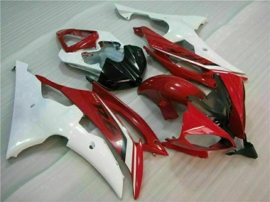 Kit Carenados Moto R6 08-16 - Rojo Blanco