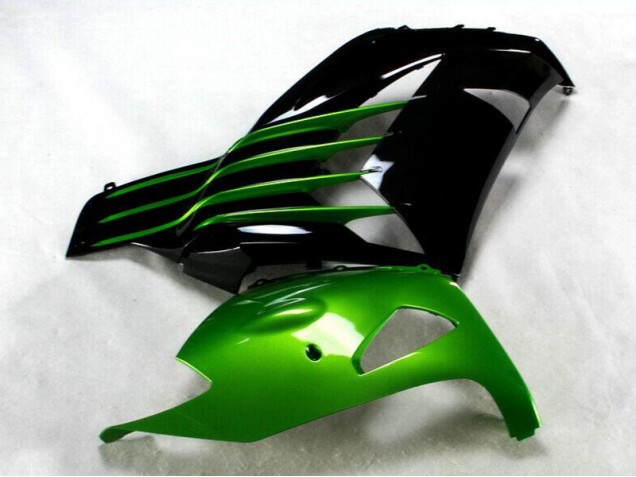 Kit Carenados Moto ZX14R ZZR 1400 12-21 - Negro Verde Kit Carenados Moto ZX14R ZZR 1400 12-21 - Negro Verde