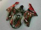 Kit Carenados Moto ZX6R 07-08 - Negro Rojo Llama Kit Carenados Moto ZX6R 07-08 - Negro Rojo Llama