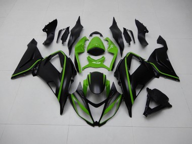 Kit Carenados Moto ZX6R 13-18 - Negro Verde