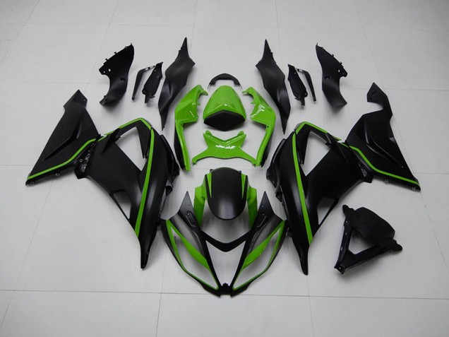 Kit Carenados Moto ZX6R 13-18 - Negro Verde