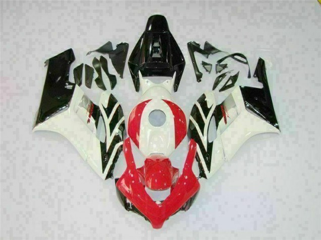 Kit Completo Carenados Moto CBR 1000 RR 04-05 - Blanco Rojo Negro Kit Completo Carenados Moto CBR 1000 RR 04-05 - Blanco Rojo Negro