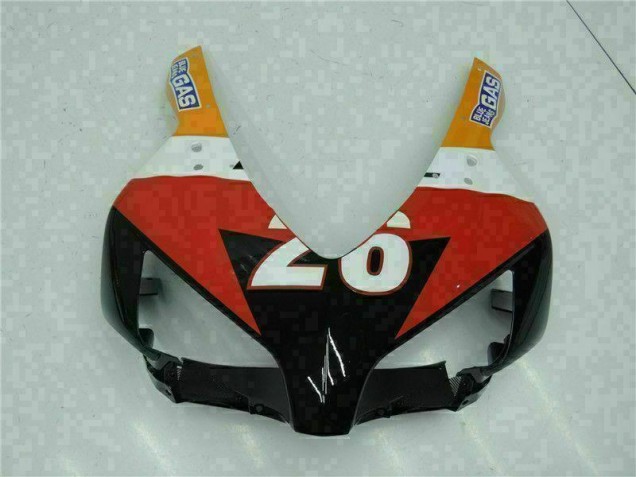 Kit Completo Carenados Moto CBR 1000 RR 04-05 - Naranja Negro Repsol Kit Completo Carenados Moto CBR 1000 RR 04-05 - Naranja Negro Repsol