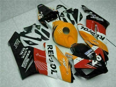 Kit Completo Carenados Moto CBR 1000 RR 04-05 - Naranja Negro Repsol