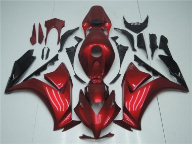 Kit Completo Carenados Moto CBR 1000 RR 12-16 - Rojo Negro