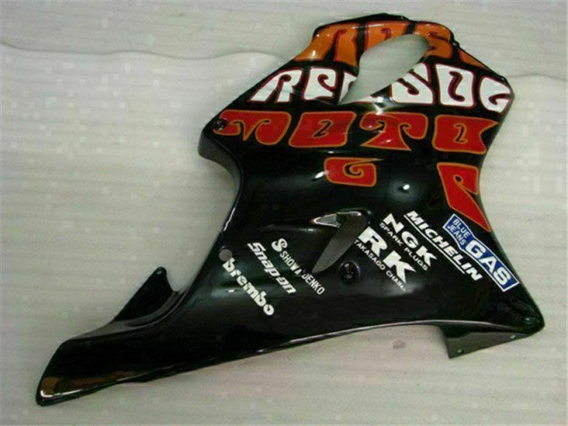 Kit Completo Carenados Moto CBR 600 F4i 01-03 - Naranja Negro Kit Completo Carenados Moto CBR 600 F4i 01-03 - Naranja Negro