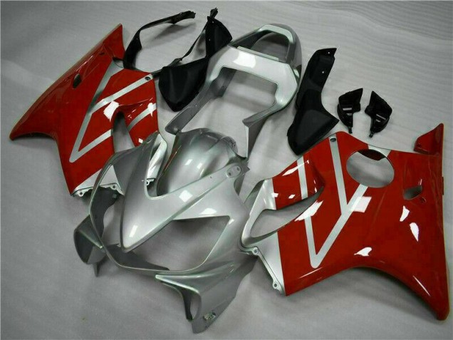 Kit Completo Carenados Moto CBR 600 F4i 01-03 - Rojo Plata Kit Completo Carenados Moto CBR 600 F4i 01-03 - Rojo Plata