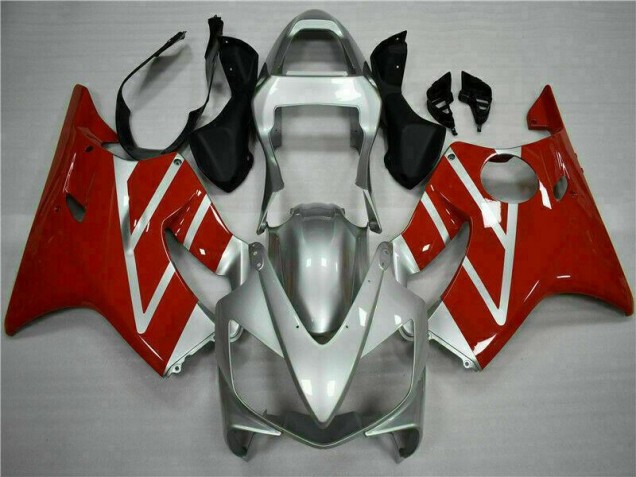 Kit Completo Carenados Moto CBR 600 F4i 01-03 - Rojo Plata Kit Completo Carenados Moto CBR 600 F4i 01-03 - Rojo Plata