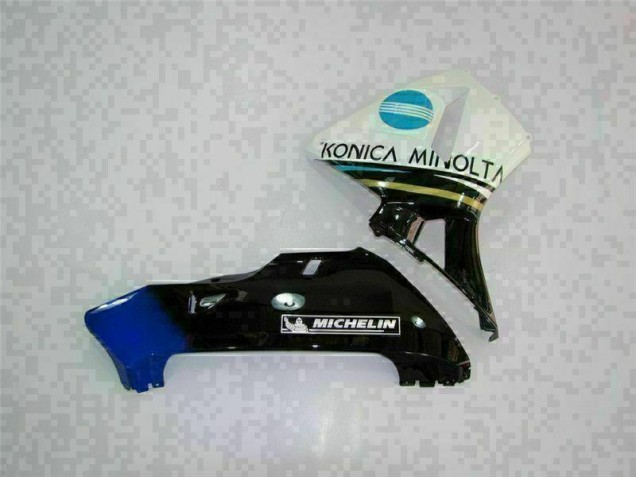Kit Completo Carenados Moto CBR 600 RR 03-04 - Blanco Negro Kit Completo Carenados Moto CBR 600 RR 03-04 - Blanco Negro