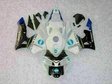 Kit Completo Carenados Moto CBR 600 RR 03-04 - Blanco Negro