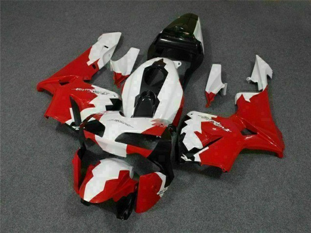 Kit Completo Carenados Moto CBR 600 RR 03-04 - Rojo Blanco Kit Completo Carenados Moto CBR 600 RR 03-04 - Rojo Blanco