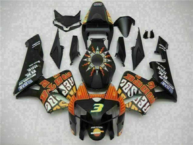 Kit Completo Carenados Moto CBR 600 RR 05-06 - Negro Kit Completo Carenados Moto CBR 600 RR 05-06 - Negro