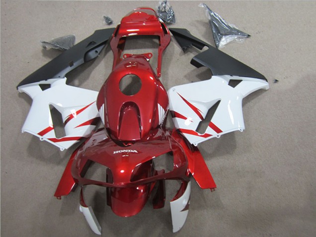 Kit Completo Carenados Moto CBR 600 RR 05-06 - Rojo Blanco Kit Completo Carenados Moto CBR 600 RR 05-06 - Rojo Blanco