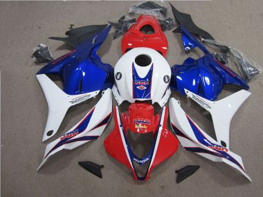Kit Completo Carenados Moto CBR 600 RR 09-12 - Rojo Blanco Azul HRC