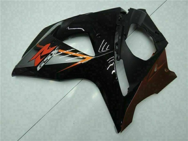 Kit Completo Carenados Moto GSXR 1000 K9 09-16 - Marrón Negro Kit Completo Carenados Moto GSXR 1000 K9 09-16 - Marrón Negro