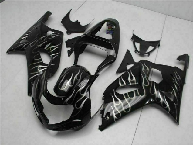 Kit Completo Carenados Moto GSXR 600 / 750 K1 K2 K3 01-03 - Negro Kit Completo Carenados Moto GSXR 600 / 750 K1 K2 K3 01-03 - Negro