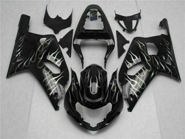 Kit Completo Carenados Moto GSXR 600 / 750 K1 K2 K3 01-03 - Negro Kit Completo Carenados Moto GSXR 600 / 750 K1 K2 K3 01-03 - Negro