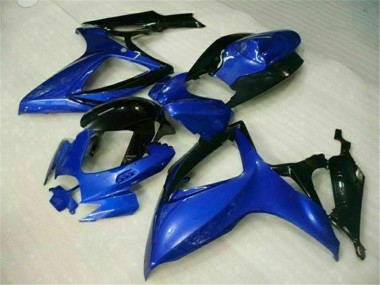 Kit Completo Carenados Moto GSXR 600 / 750 K6 06-07 - Azul