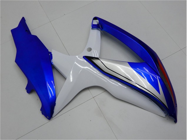 Kit Completo Carenados Moto GSXR 600 / 750 K8 08-10 - Azul Blanco Kit Completo Carenados Moto GSXR 600 / 750 K8 08-10 - Azul Blanco