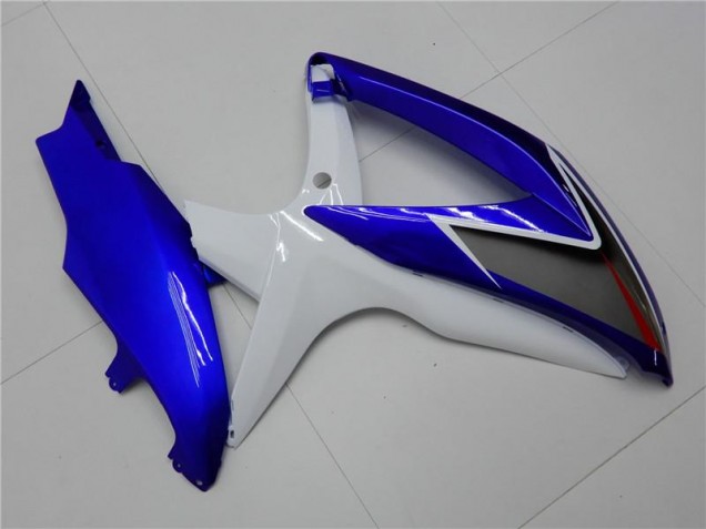 Kit Completo Carenados Moto GSXR 600 / 750 K8 08-10 - Blanco Azul Kit Completo Carenados Moto GSXR 600 / 750 K8 08-10 - Blanco Azul