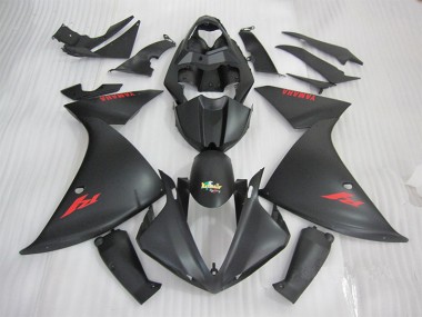 Kit Completo Carenados Moto R1 09-11 - Negro Rojo