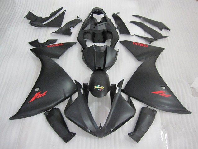 Kit Completo Carenados Moto R1 09-11 - Negro Rojo Kit Completo Carenados Moto R1 09-11 - Negro Rojo