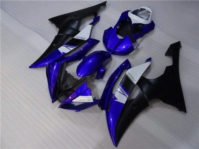 Kit Completo Carenados Moto R6 08-16 - Azul Negro Kit Completo Carenados Moto R6 08-16 - Azul Negro