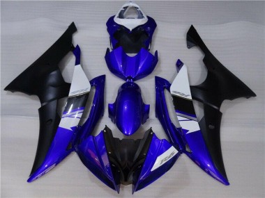 Kit Completo Carenados Moto R6 08-16 - Azul Negro
