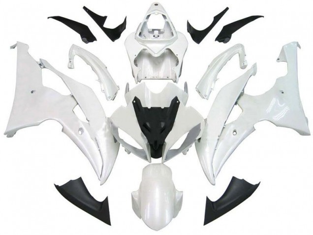 Kit Completo Carenados Moto R6 08-16 - Blanco Perla Kit Completo Carenados Moto R6 08-16 - Blanco Perla