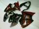 Kit Completo Carenados Moto ZX6R 00-02 - Negro Rojo Llama