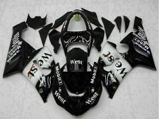 Kit Completo Carenados Moto ZX6R 05-06 - Negro Kit Completo Carenados Moto ZX6R 05-06 - Negro