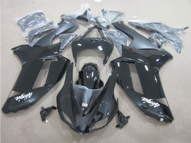 Kit Completo Carenados Moto ZX6R 07-08 - Negro Blanco Kit Completo Carenados Moto ZX6R 07-08 - Negro Blanco
