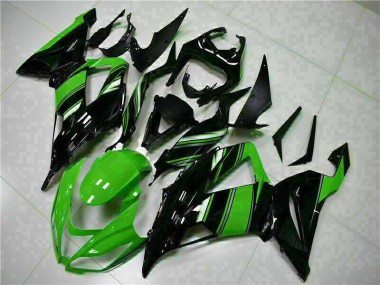Kit Completo Carenados Moto ZX6R 13-18 - Negro Verde