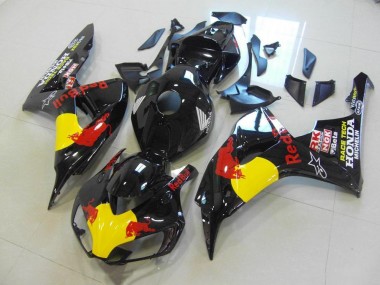 Kits ABS Carenados Motocicleta CBR 1000 RR 06-07 - Negro Red Bull