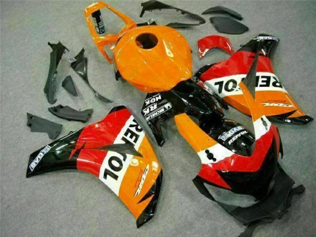 Kits ABS Carenados Motocicleta CBR 1000 RR 08-11 - Naranja Repsol Kits ABS Carenados Motocicleta CBR 1000 RR 08-11 - Naranja Repsol